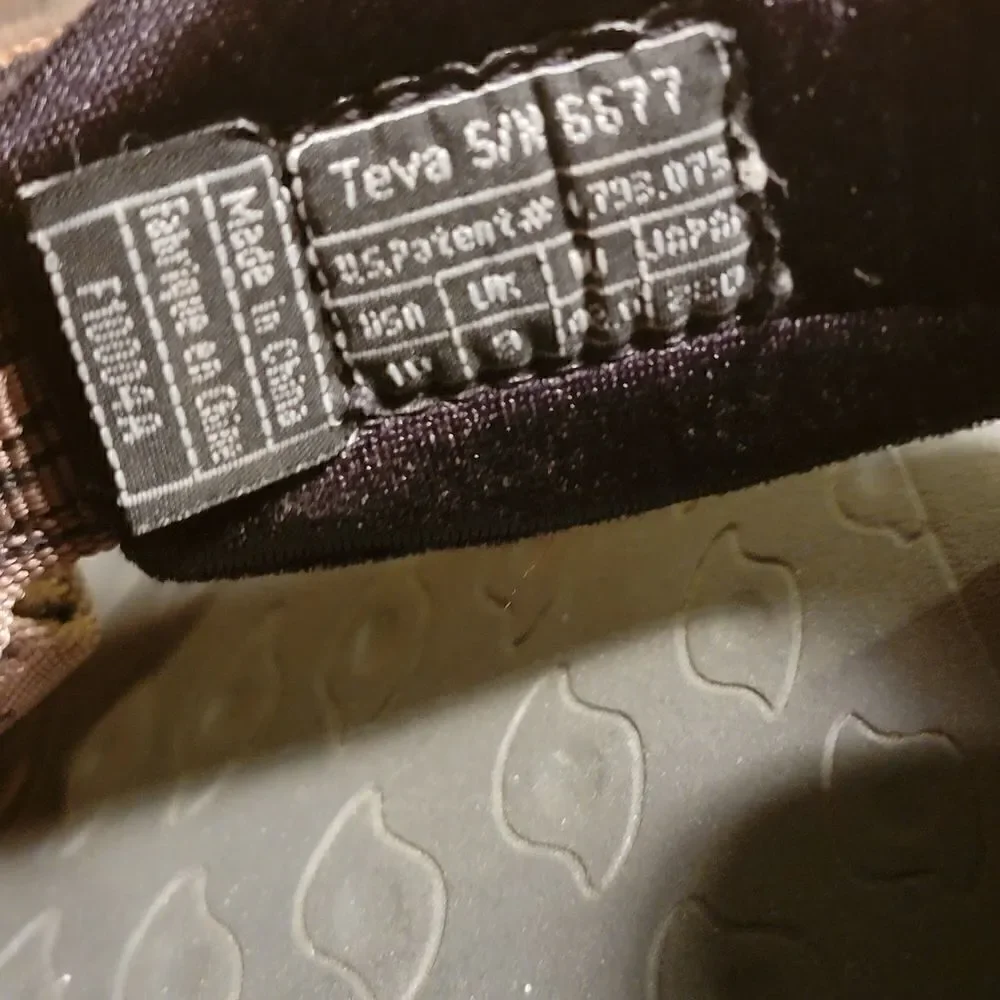 Teva Men’s Hurricane 6677 Classic Adjustable Strap Hiking Sport Sandal size 10